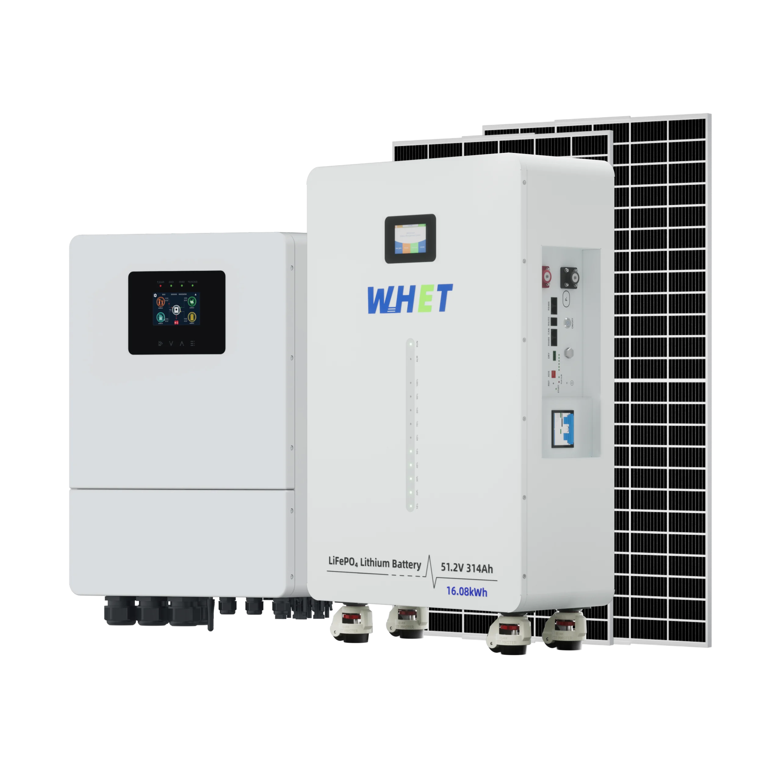 16kWh Solar Storage System (16kWh+10kW+620W*16)